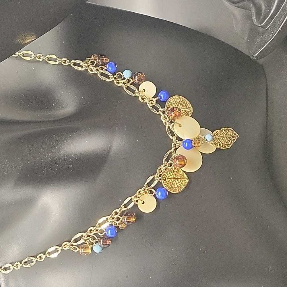 Leaf necklace set - Picture 5 of 9